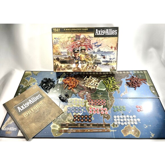 Axis & Allies 1941: The World Is At War WWII Strategy Board Game Avalon Hill - Picture 3 of 16
